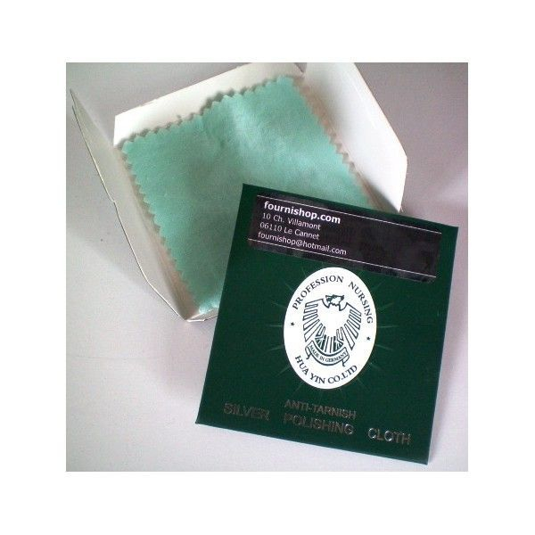 Chiffons à polir spécial argent